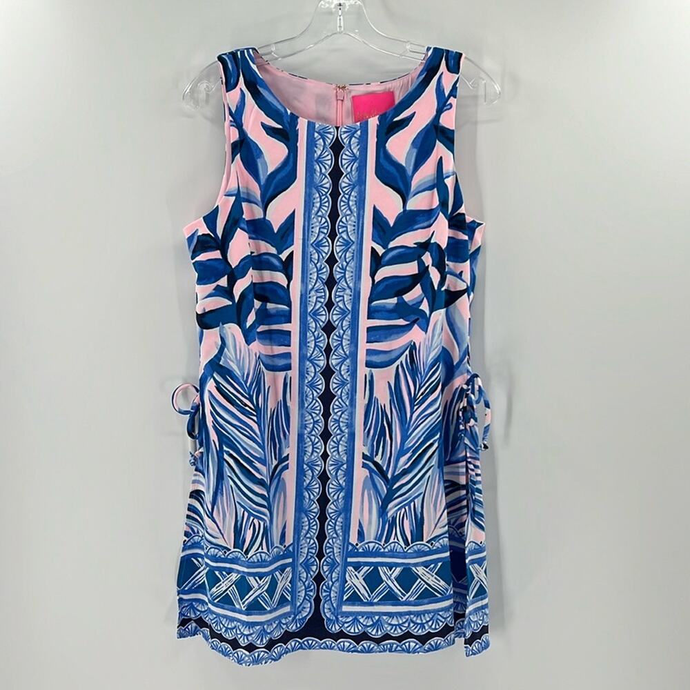 Lilly Pulitzer Women's Donna Romper - Pink Tropic Tint Heat Wave Engineered - 8